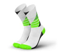INCYLENCE Calzini da corsa per uomo e donna con leggera compressione, 1 paio, Ladders Black Green, 43-46