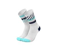 Incylence disrupts running socks white blue