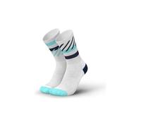 Incylence disrupts running socks white blue