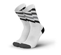 INCYLENCE Mirrored - calzini running a compressione lunghi e leggeri - con protezione antivesciche, traspiranti - ideali per Triathlon - taglie 35-46