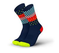 INCYLENCE Mirrored - calzini running a compressione lunghi e leggeri - con protezione antivesciche, traspiranti - ideali per Triathlon - taglie 35-46