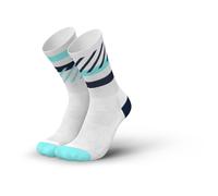 Incylence disrupts running socks white blue