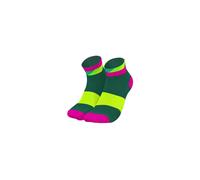 INCYLENCE ULTRALIGHT Calzini corti da corsa per uomo e donna con leggera compressione, 1 paio, Strides Petrol Pink, 35-38