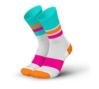 INCYLENCE ULTRALIGHT Calze Running Uomo Donna Traspirante e Ultra Sottile 1 Coppia, Tracce rosa ciano, 43-46