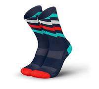 INCYLENCE ULTRALIGHT Calze Running Uomo Donna Traspirante e Ultra Sottile 1 Coppia, Waves Tricolore, 43-46