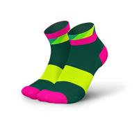 INCYLENCE ULTRALIGHT Calzini corti da corsa per uomo e donna con leggera compressione, 1 paio, Strides Petrol Pink, 35-38