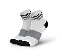 INCYLENCE ULTRALIGHT Calzini corti da corsa per uomo e donna con leggera compressione, 1 paio, Waves White, 39-42