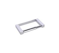 Inda A1525ACR Divo Portarotolo per Carta Igienica, Ottone, Cromato, 9 x 18 x 2 cm