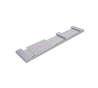 Inda A15510CR Divo Cestino Portaoggetti Doccia con Ripiano Asportabile, Ottone, Cromato, 11 x 52 x 1.70 cm