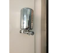 INDA A5670CR DISPENSER GEl / SAPONE TUTTO IN OTTONE CROMATO ml 0,500 DA PARETE