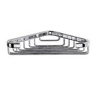 INDA - Cestino portaoggetti Doccia L.16 H.4 cm angolare in Ottone Cromato