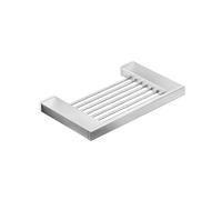 INDA - Cestino portaoggetti L.21 cm Divo Cromo Lucido