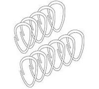 Inda Confezione Da 12 Ganci Per Tende In Polipropilene Codice Prod: R01500002