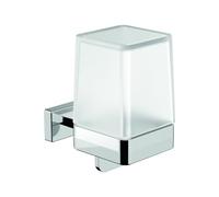 INDA - Dispenser Sapone a Leva a Parete Lea Cromo Lucido/Satinato 180 ml