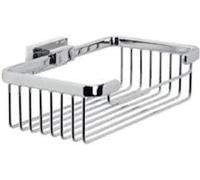 INDA - Accessori Bagno, Serie Lea, Cestino Portaoggetti Alto da Doccia in