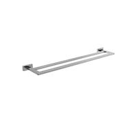 INDA - Porta Asciugamani Doppio Lea Cromo Lucido L.66 cm