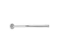 Inda Portasalviette Singolo, Acciaio Inox, Lucido, 40 x 5 x 5 cm