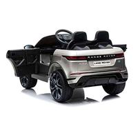 INDALCHESS Range Rover Evoque 12 V per bambini, Zilver Metallic, EVA, RC
