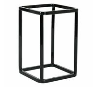 Inde Supporto Cestino Multiuso in Metallo 12 x 12 x 18 cm (2 Pezzi)
