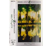 INDECENT OBSESSION RELATIVITY MCA ITALY MCC 11084 - MC K7 CASSETTE INDECENT OBSESSION RELATIVITY MCA ITALY MCC 11084