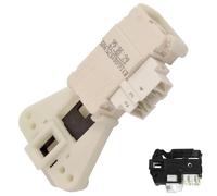 Indesit Interruttore di interblocco originale per serratura della porta, attuatore a stantuffo, funzionamento ON-OFF, 1 conteggio, contatto normalmente aperto, connettore a vite, interruttore a