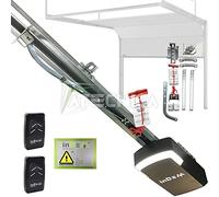 INDEM Automazione portoni sezionali TIRO 60 10mq Binario Cinghia e 2TX