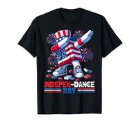 INDEPEN-Dance Day 4th of July Master Builder Blocks Bricks Maglietta