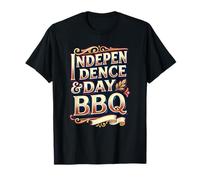 Independence & Day BBQ Celebration Vibes estive 4 luglio Maglietta
