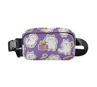 Independence Day Cornish Rex Cats Grigio Elegante Crossbody Bag Marsupio per le Donne Impermeabile Sling Borse Petto, Colore 04, 1 Size