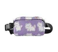 Independence Day Cornish Rex Cats Grigio Elegante Crossbody Bag Marsupio per le Donne Impermeabile Sling Borse Petto, Colore 17, 1 Size
