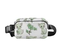 Independence Day Cornish Rex Cats Grigio Elegante Crossbody Bag Marsupio per le Donne Impermeabile Sling Borse Petto, Colore 14, 1 Size