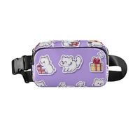 Independence Day Cornish Rex Cats Grigio Elegante Crossbody Bag Marsupio per le Donne Impermeabile Sling Borse Petto, Colore 16, 1 Size