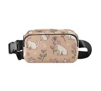 Independence Day Cornish Rex Cats Grigio Elegante Crossbody Bag Marsupio per le Donne Impermeabile Sling Borse Petto, Colore 18, 1 Size