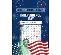 Independence Day Word Search: 50 Puzzles + 5 Blank Puzzles | Fun Gift for the Whole Family