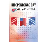 Independence Day Word Search: A Patriotic Puzzle Collection | 6x9 inches, 110 pages | Gifts for the family,