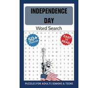 Independence Day Word Search Puzzle Book: Word Searches with Easy to Read Print about Independence Day, Patriotism, Parades, July Fourth, American ... More | 6x9 inches, 110 pages | 50+ Puzzles
