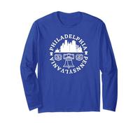 Independence Hall Philadelphia Pennsylvania Philly Pretzel Maglia a Manica