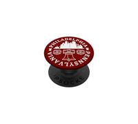 Independence Hall Philadelphia Pennsylvania Philly Pretzel PopSockets PopGrip Adesivo