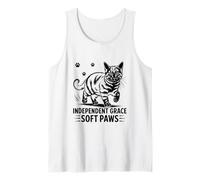 Independent Grace Soft Paws - Gatti per amanti dei gatti Canotta