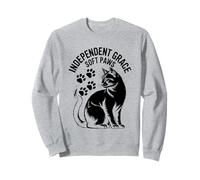 Independent Grace Soft Paws - Gatti per amanti dei gatti Felpa
