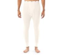 Indera Tradizionale da Uomo Long Johns Biancheria Termica Pantaloni, Uomo, Natural