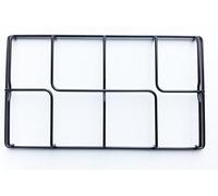 INDESIT ARISTON GRIGLIA PER CUCINA A GAS MM 483 X 278 SMALTATA NERA P 2771