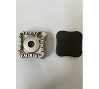INDESIT ARISTON SCHOLTES BRUCIATORE + PIATTELLO NERO OPACO AUSILIARE
