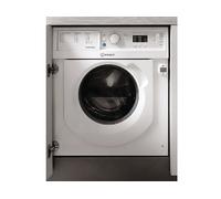 INDESIT BI WMIL 71252 EU Lavatrice Incasso, Caricamento frontale, 7 kg, 14 programmi, Profondità 545 mm, Bianco, livello rumorosità centrifuga 72 dB(A
