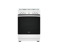 Cucina Elettrica IS67G4PHW /E / 1 4 Fuochi a Gas Forno Elettrico Multifunzione Termoventilato Classe A Dimensioni 60 x 60 cm Colore ero Bianco