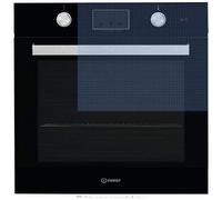 INDESIT - Forno Elettrico da Incasso IFW65Y0JBL Capacit 66 L Multifunzione Ventilato Colore Nero, Acciaio Inossidabile