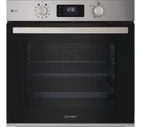 Indesit Forno Elettrico da Incasso Ventilato Multifunzione con Grill e Cottura a Vapore 71 Litri 60 cm Classe A+ colore Nero e Acciaio Inox - IO K58HS X