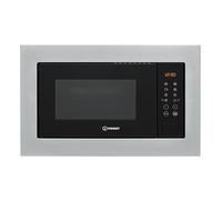 Indesit Hotpoint MWI125GXUK - Microonde e Girll da incasso, 25 l, 900 W, in acciaio INOX