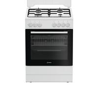 Indesit Cucina a gas I6G3PMW 60 cm 4 fuochi Forno elettrico con grill 73 L Classe A Bianco
