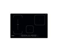 INDESIT IB 21B77 NE PIANO COTTURA A INDUZIONE, 4 zone di cotura, dimensioni: L 77 cm, P 51 piano in Vetroceramica, Nero